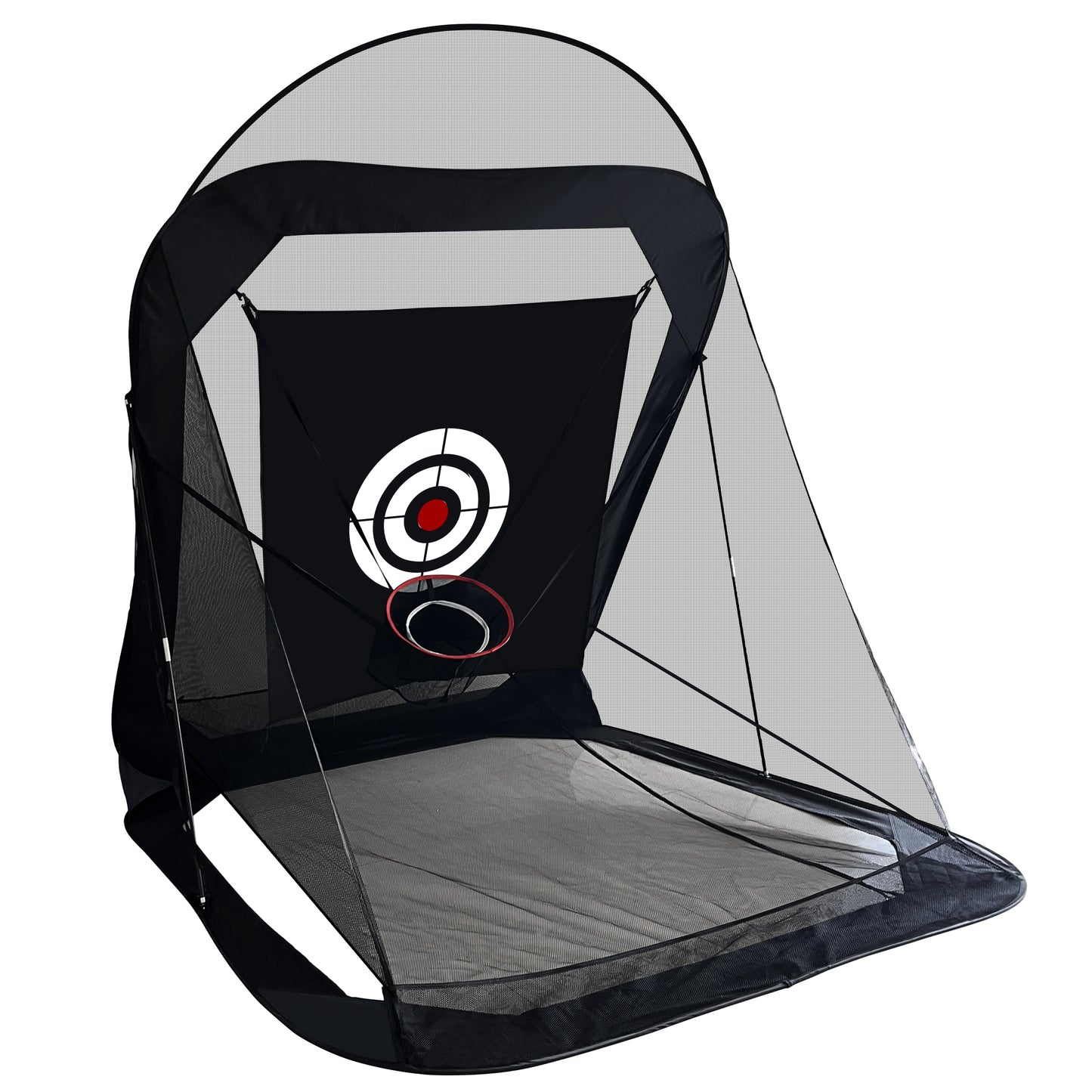 CoxiVision Easyset Golf Net – with Automatic Ball Return System, Collapsible Hitting Nets with Target Sheet for Backyard, Outdoor & Indoor Training