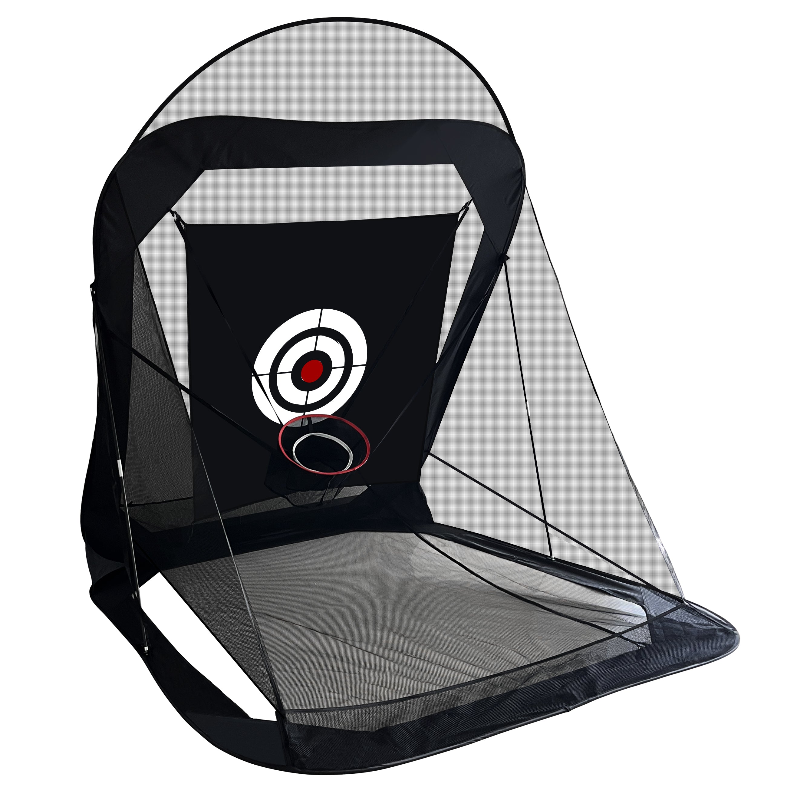 CoxiVision Easyset Golf Net – with Automatic Ball Return System, Collapsible Hitting Nets with Target Sheet for Backyard, Outdoor & Indoor Training