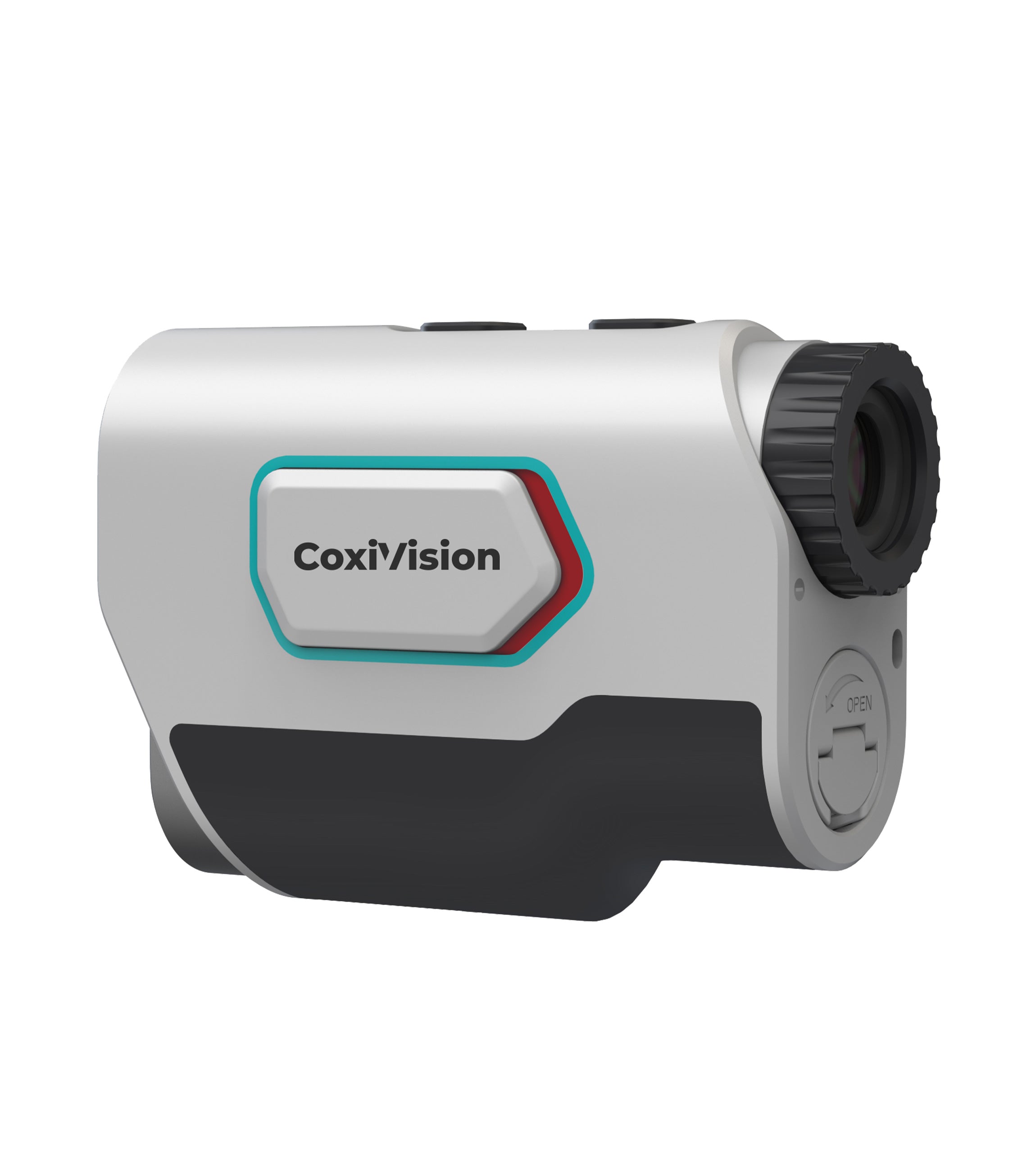 CoxiVision Rangefinder with Slope for Golf & Hunting, 1300 Yards High-Precision Range Finder, 6X Magnification, Flagpole-Lock Vibration, Bow/Rifle Mode, Slope Measurement